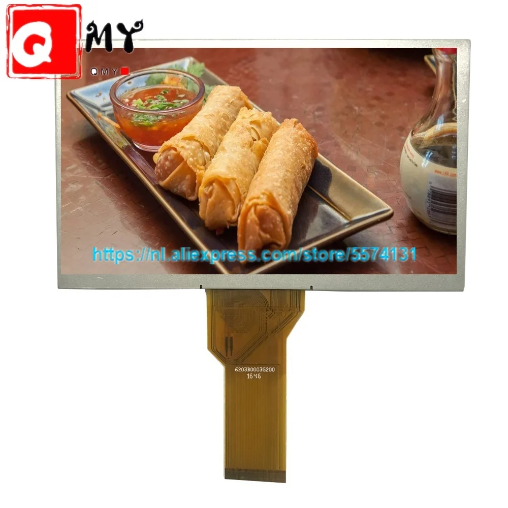 

Hot Sales 7 inch 800x480 TTL RGB 50P fpc lcd display for automotive