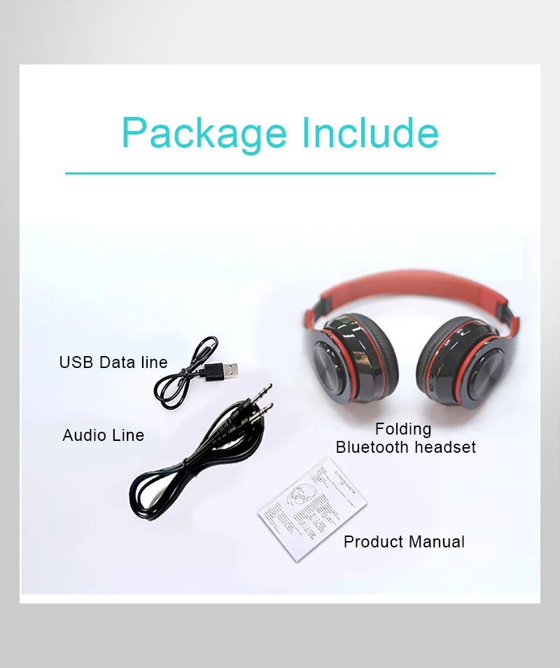 Беспроводная игровая гарнитура B39 с Bluetooth 5 0 складные спортивные наушники со