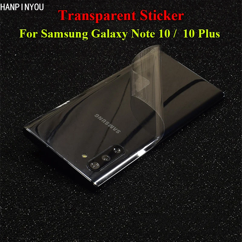 Для samsung Galaxy Note 10/10 + плюс задняя крышка из углеродного волокна/наклейка для