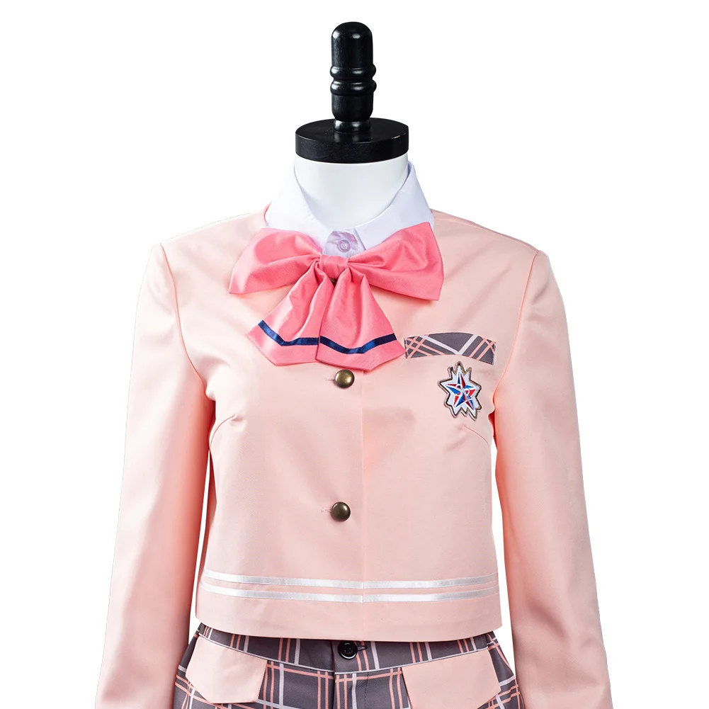 

Anime Aikatsu Planet Cosplay Costumes Seirei High School Uniform Shorts Outfits Halloween Carnival Suit