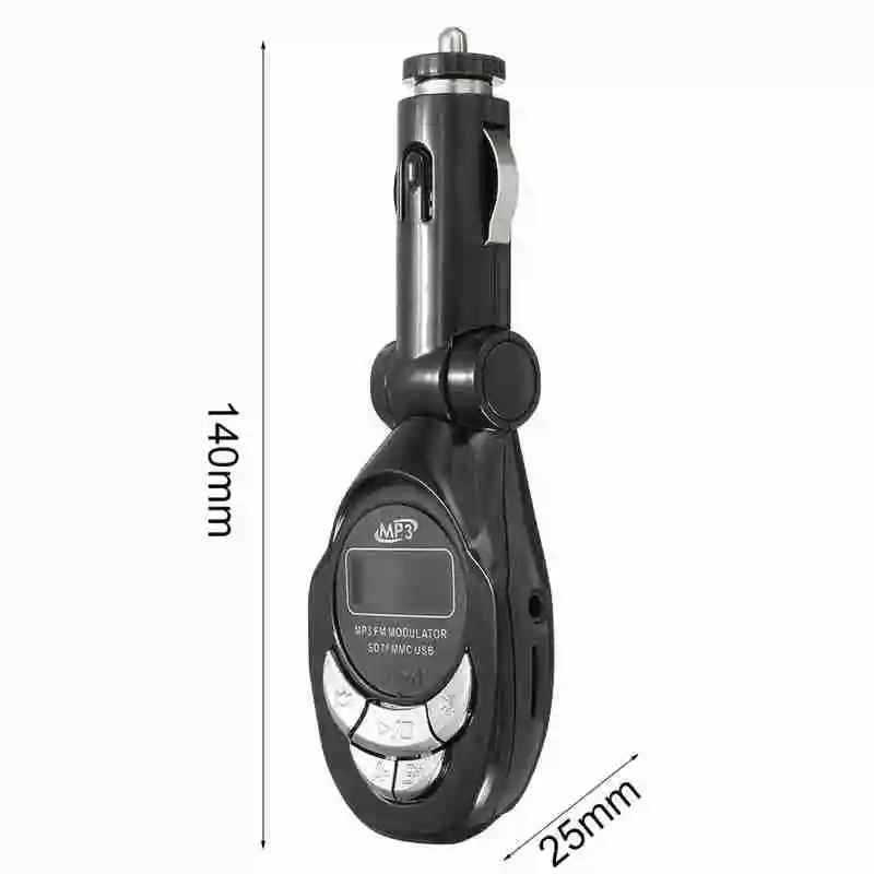 Автомобильный USB адаптер в комплекте беспроводной Bluetooth FM передатчик аудио MP3