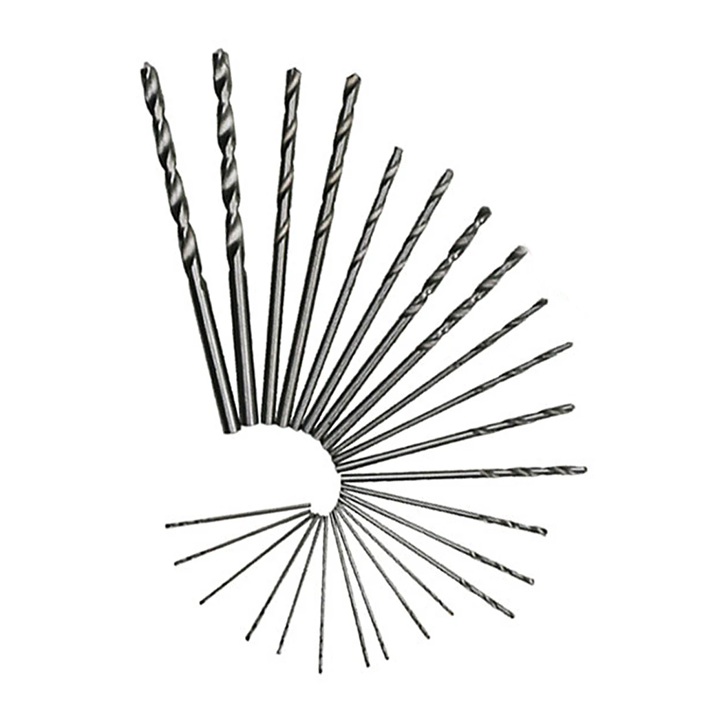 10/25 шт высокоскоростная стальная Мини дрель набор HSS микро сверла сверл для