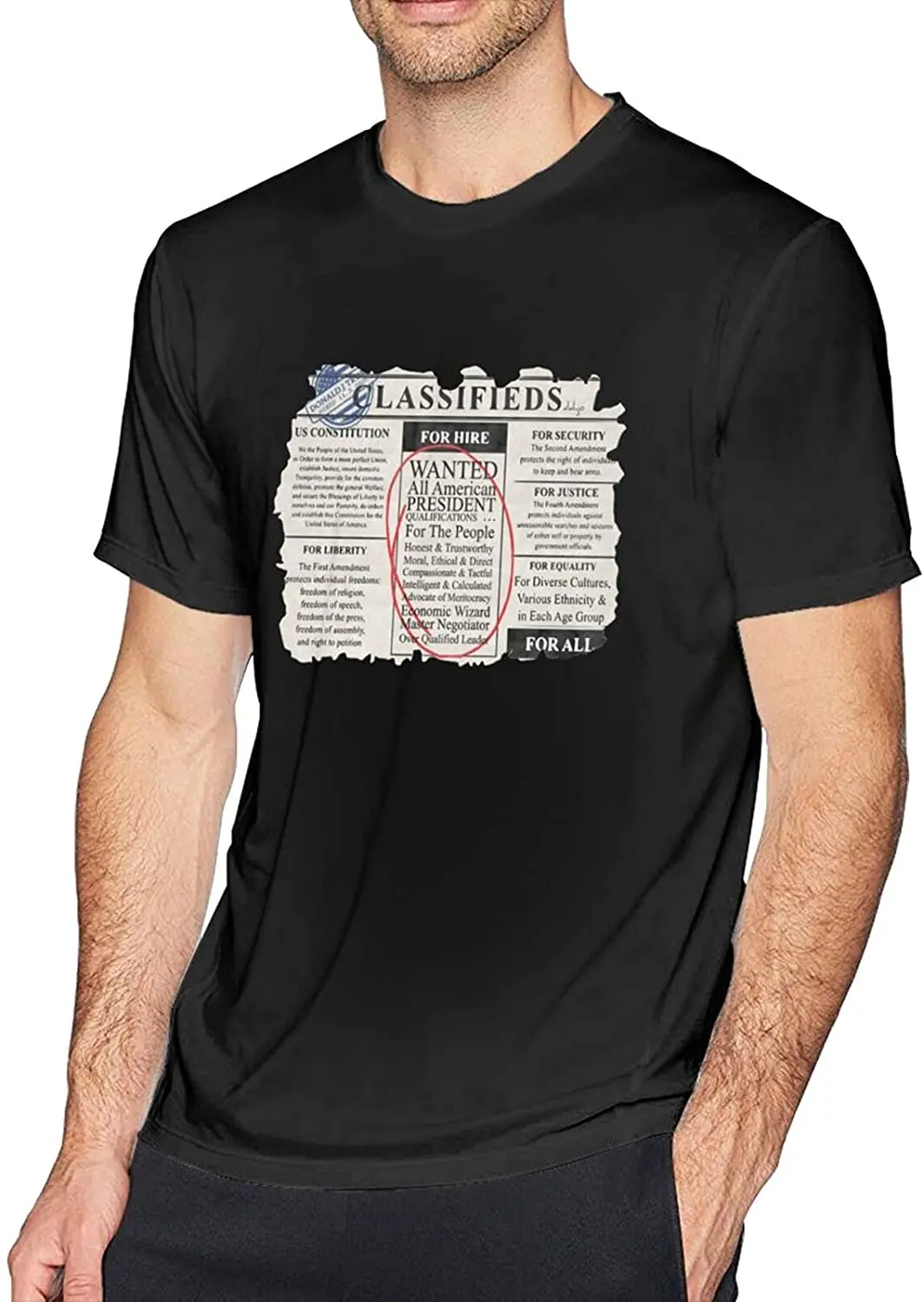 

Big and Tall Tee Shirts Summer Round Neck Short Sleeve for Men Outdoor Active Hikin Black Men's Novelty T-Shirt Women Casual