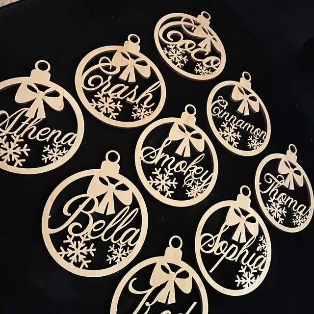 Индивидуальные рождественские шары по индивидуальному заказу рождественская