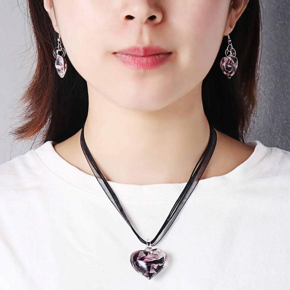 Новейшая Милая цветная глазурованная спиральная подвеска в форме цветка любовь