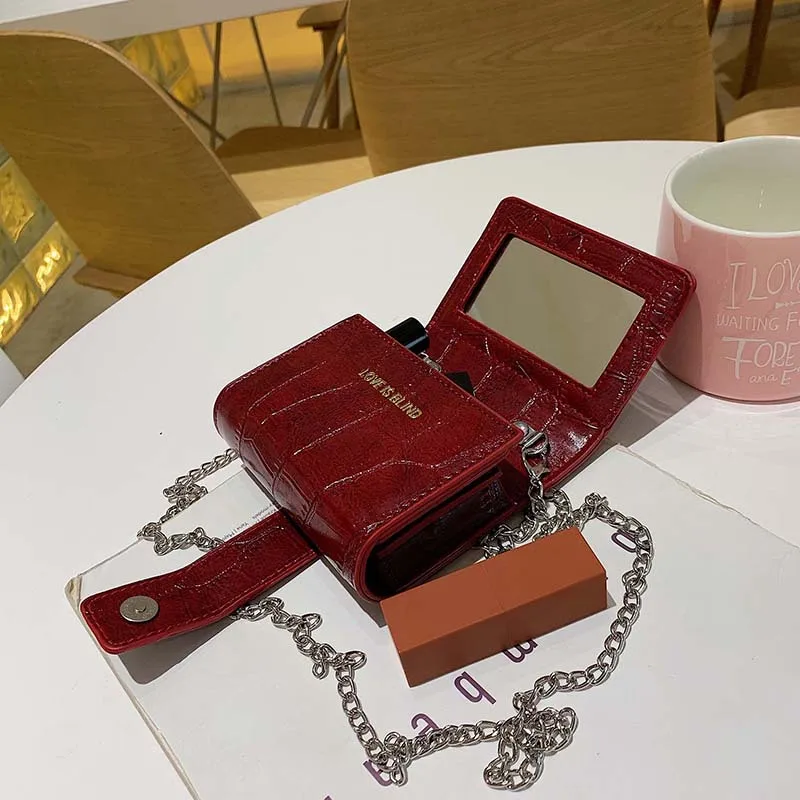 

High-quality Chain Bag Mini Bag Female 2021 Summer New Wave Korean Style Messenger Bag Simple Fashion Ladies Small Square Bag
