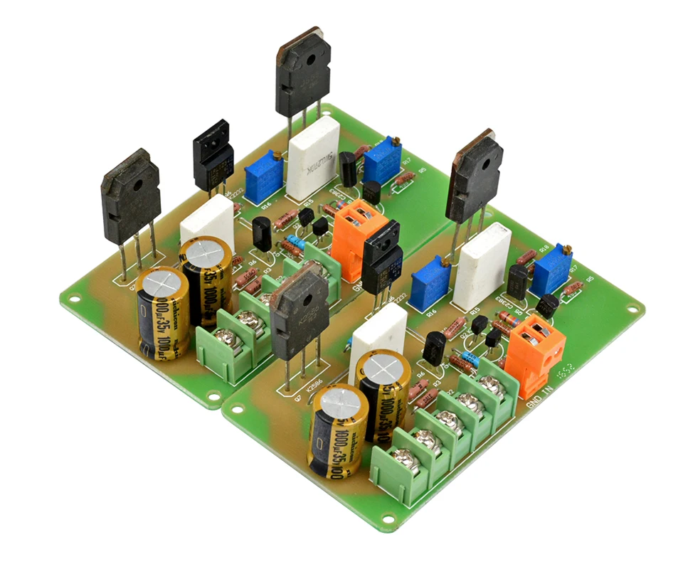 1 пара собранных высокоточных мини Hi-Fi Усилителей A30 Pure Class A (2 канала) 30 Вт + |