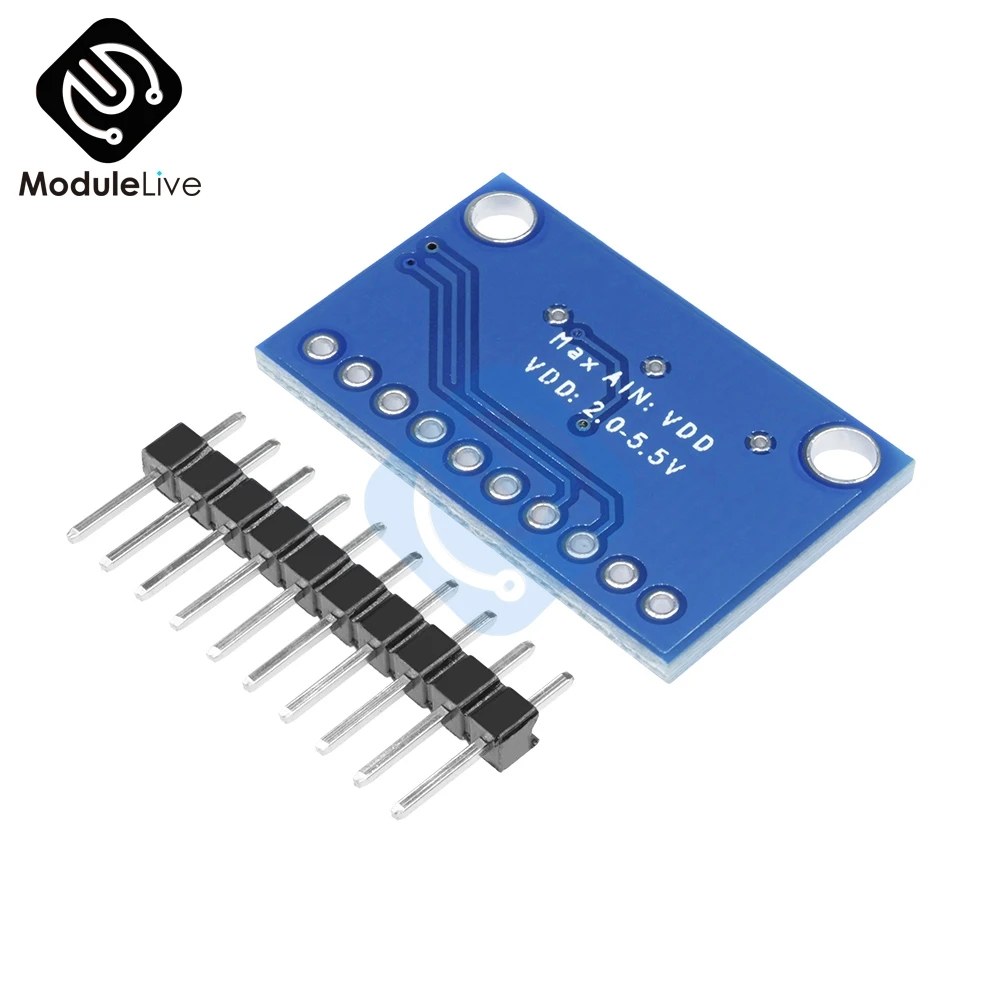 Модуль ADC 16 бит I2C ADS1115 ультра-компактный 16-точный 4-канальный с усилителем Pro Gain для