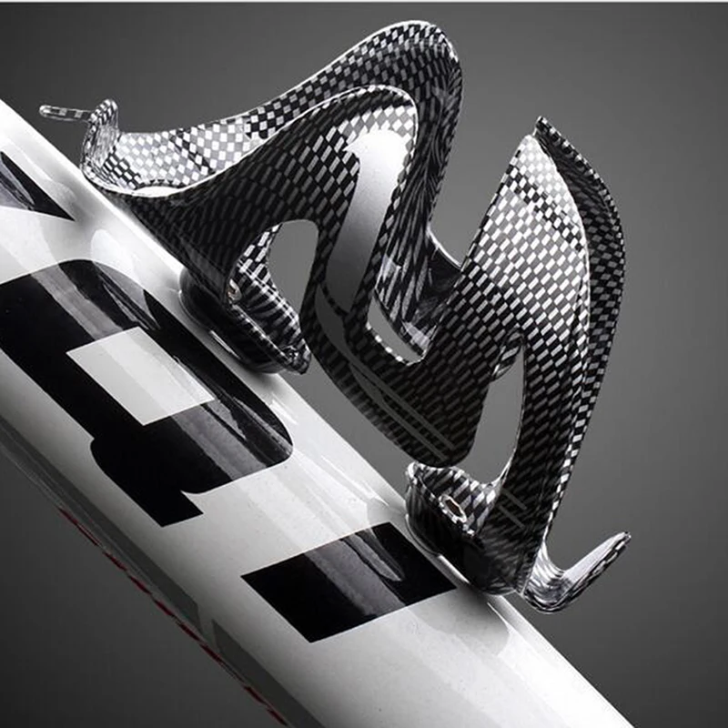 

1Pc MTB Bike Road Bike Bottle Cage Carbon Fiber Glass Water Bottle Cage Bottle Holder Bicycle Accessories