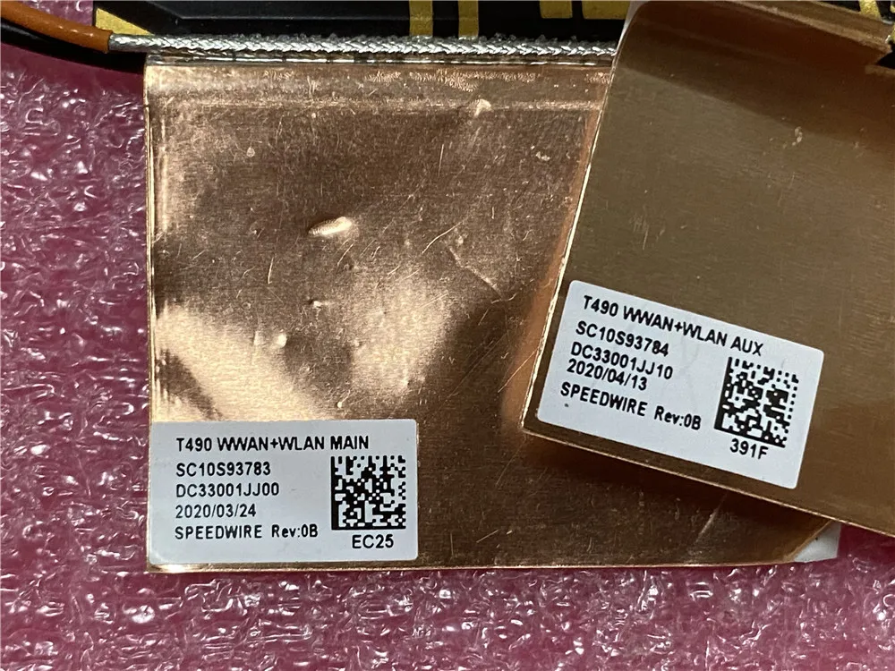 fibocom l860 gl 01ax796 lte 4g wwan card original antenna for lenovo thinkpad t490 p14s t14 02hk909 02hk910 02hk911 free global shipping