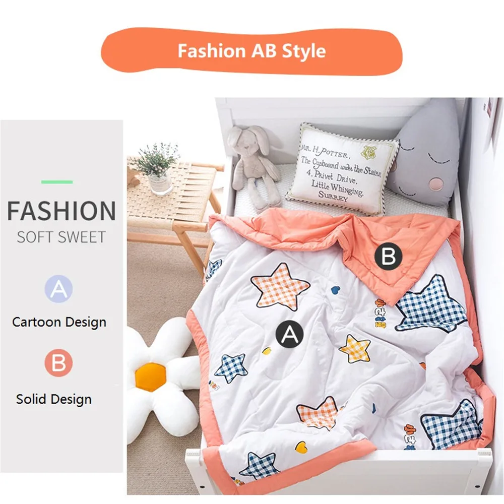 Одеяло детское летнее с героями мультфильмов мягкое тонкое | Дом и сад