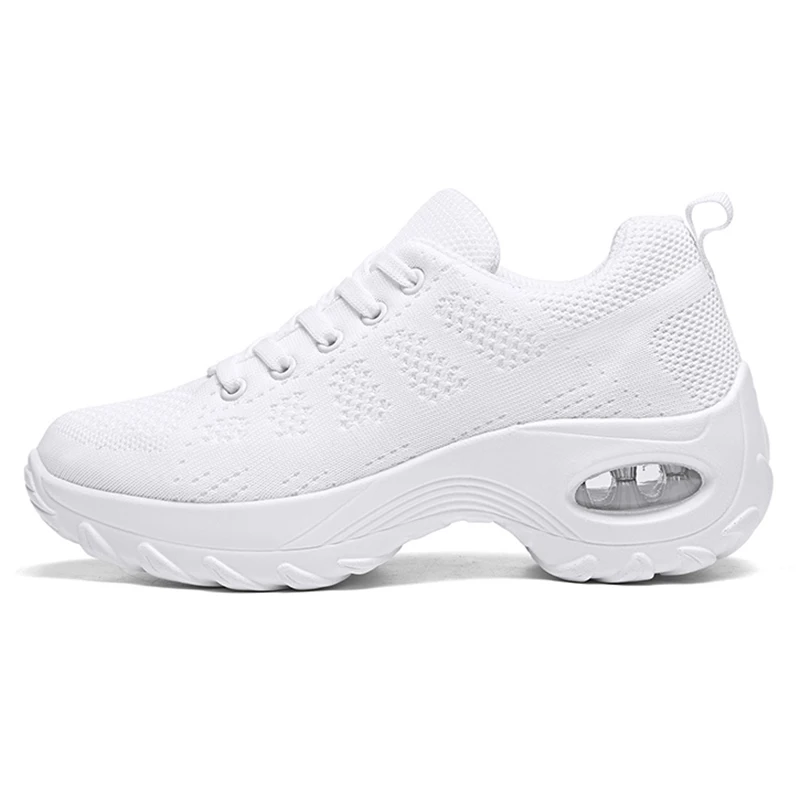 Кроссовки женские на платформе Вулканизированная подошва танкетка повседневная