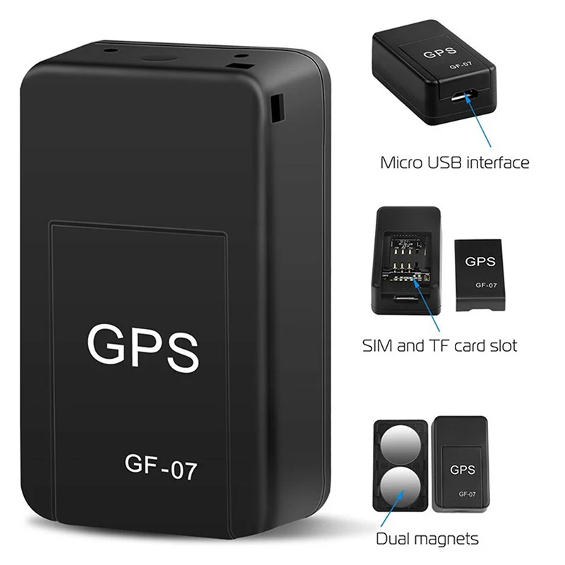 GF07 Tracker GPS Tracker Miniature Intelligent Locator Car Anti-theft Recording Anti-lost Device for The Elderly and Children
GF07 Tracker GPS Tracker Miniature Intelligent Locator Car Anti-theft Recording Anti-lost Device for The Elderly and Children