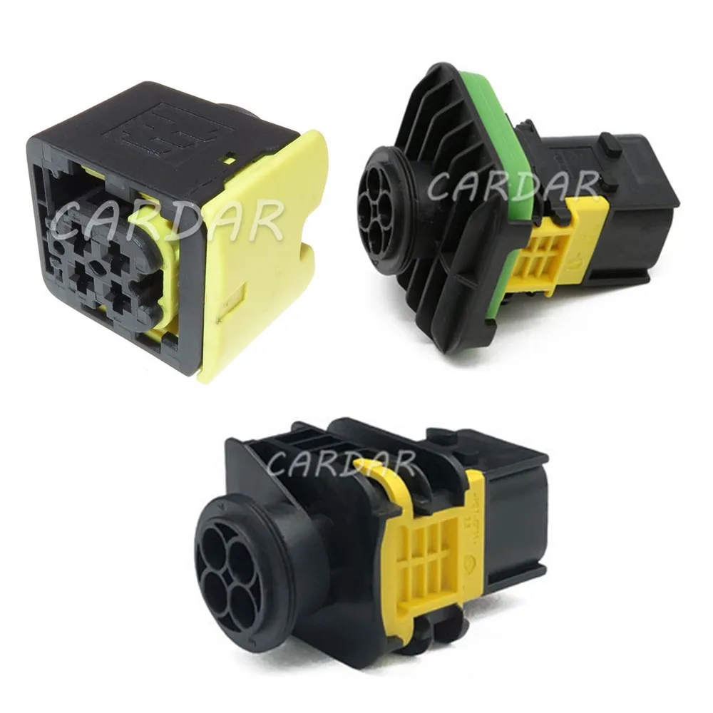 1 комплект 3 5 мм Tyco Amp 4-контактный 1-1418390-1 1-1703818-1 Водонепроницаемый Автомобильный
