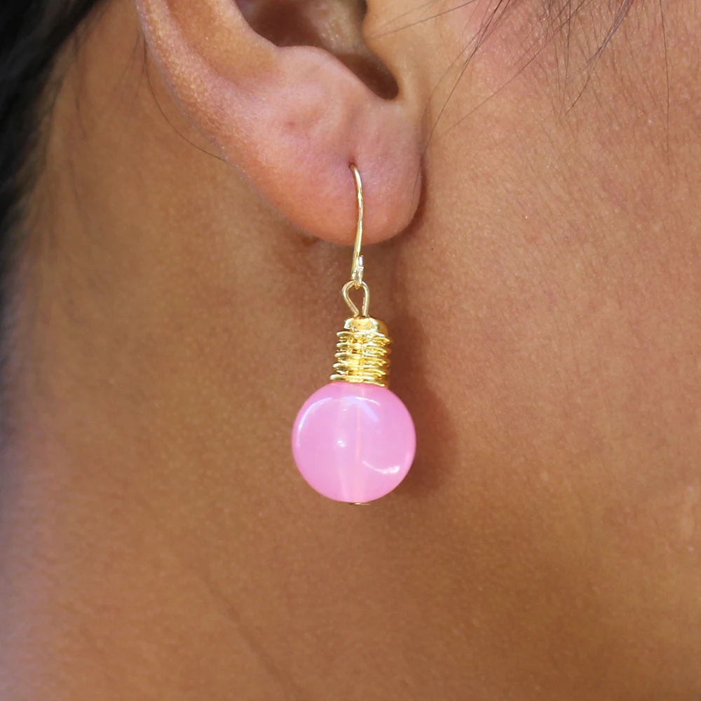 Женские серьги подвески Hapiship вечерние полимерные ручной работы для подростков