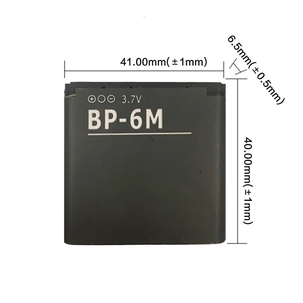 Аккумулятор для телефона NOKIA новый аккумулятор BP 6M 6233 6280 6288 9300 N73 N93 3250