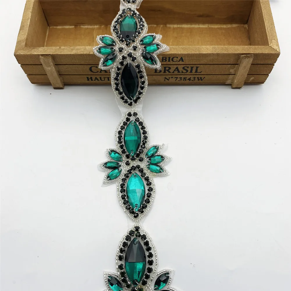 5 ярдов Блестящая лента с s-аппликацией для свадебного пояса | Дом и сад