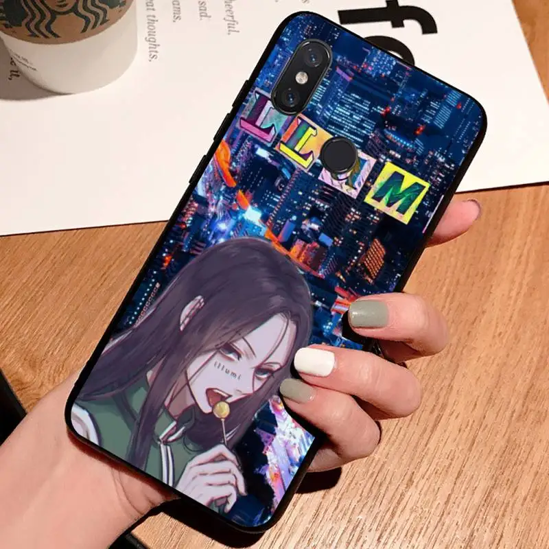 

Illumi Zoldyck anime Hunter X Hunter Phone Case For Xiaomi Redmi note 7 8 9 t max3 s 10 pro lite cover funda coque shell