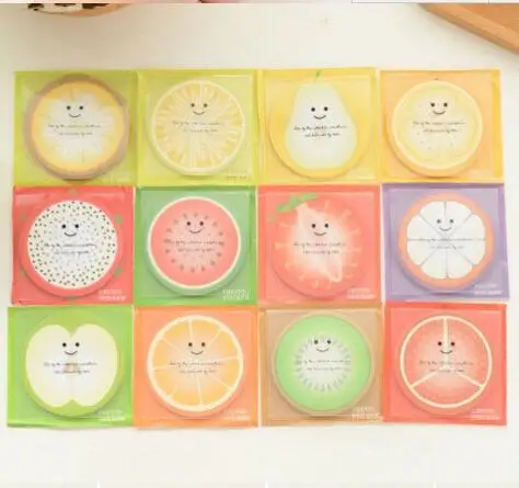 1 упак./лот различных фруктов дизайн блокнот для заметок на клейкой основе