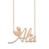 alia name necklace custom name necklace for women girls best friends birthday wedding christmas mother days gift