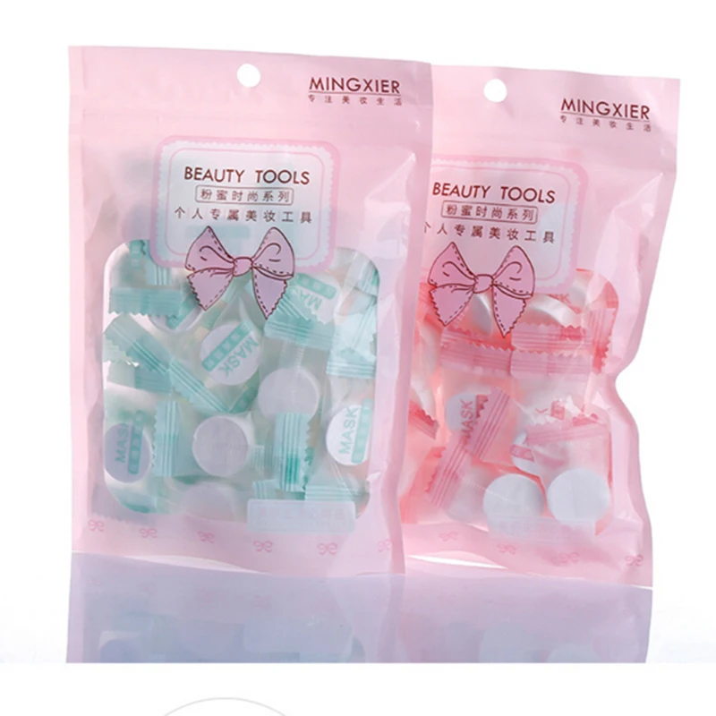 

10/20/30/50pc Ultra-Thin Moisturizing Disposable Compression Facial Mask Cotton Facial Sheet Face Skin Care Wrapped Masks Paper