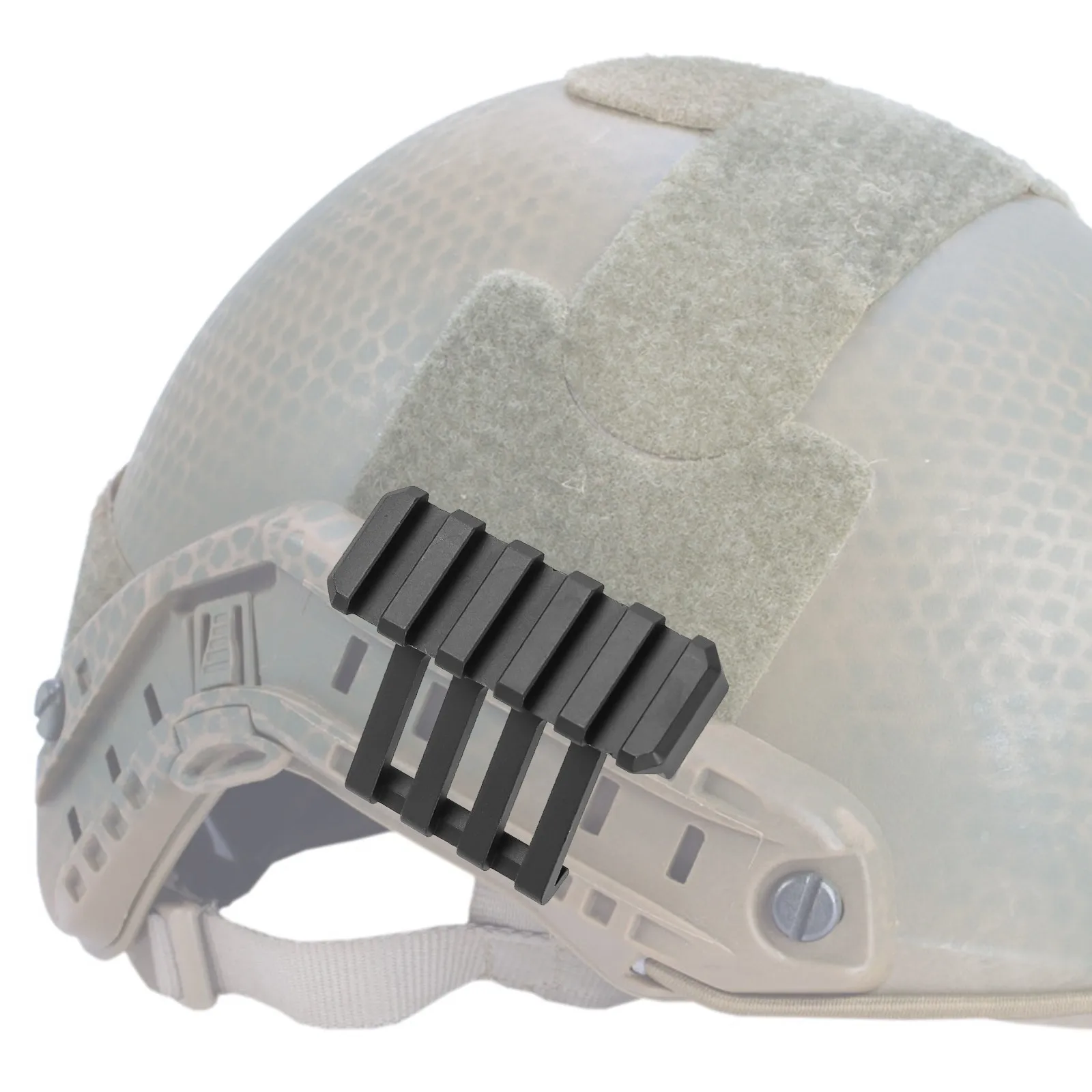 

Tactical 45 Degree 5 Slots Offset Rail Mount Adapter Low Profile Picatinny Weaver Side Rail for Flashlight Laser Red Dot Sight