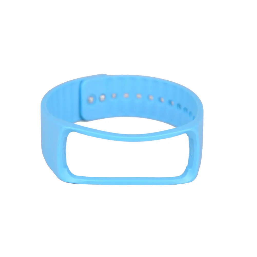 Lightblue Умные наручные часы сменный Браслет для часов застежка Браслет ремешок для samsung Galaxy gear Fit R350 - Color: Lightblue
