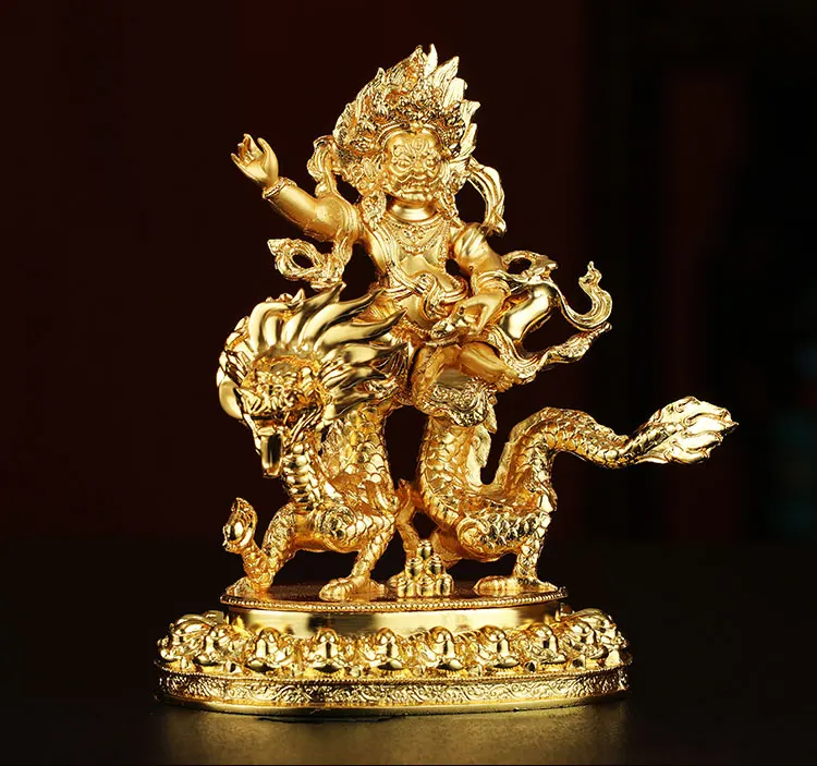 Белая статуя Будды на удачу украшение тибетский буддизм Тантра сплав процесс