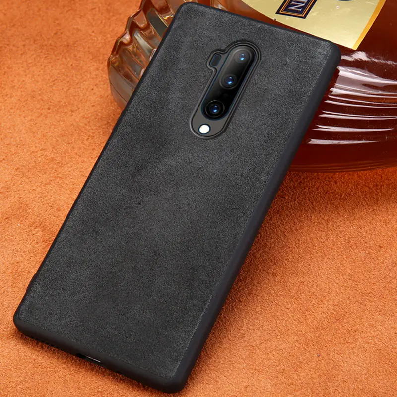 Чехол из натуральной кожи для Xiaomi mi 9T Pro 9 se чехол противоударный кожаный замшевый чехол для Xiao mi redmi k20 pro 7a 6a note 7 - Цвет: Черный