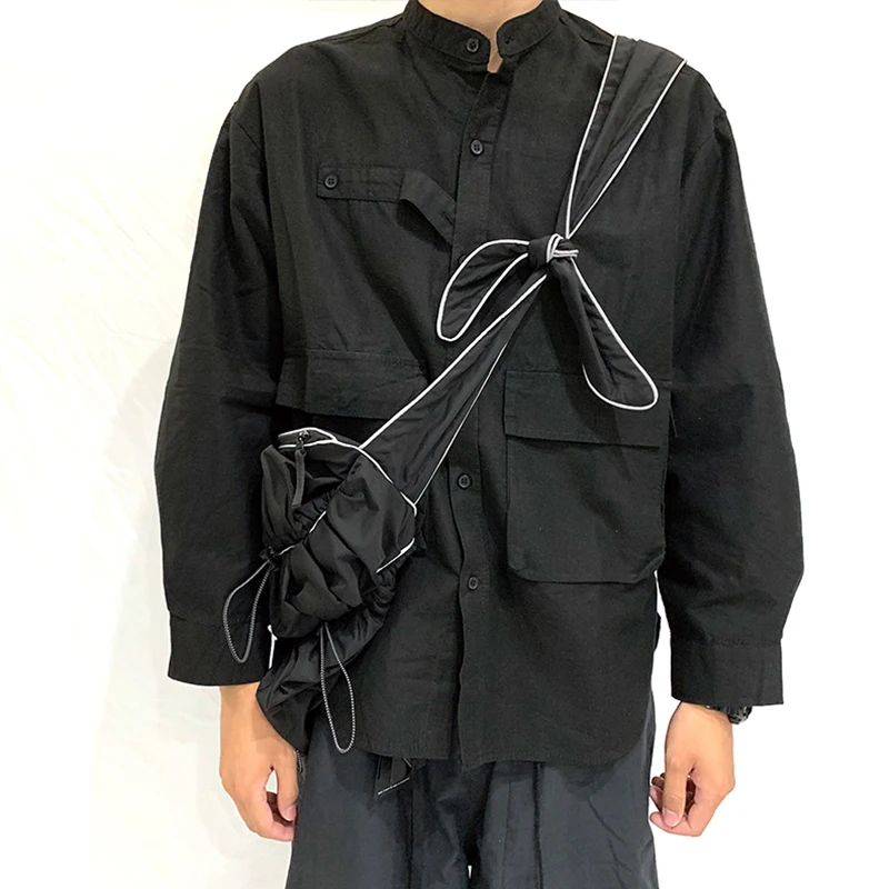 Модная мужская Наплечная Сумка уличная Водонепроницаемая нагрудная сумка через