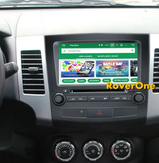 Автомагнитола RoverOne на Android 8 0 Восьмиядерный процессор DVD GPS для Mitsubishi Outlander XL EX