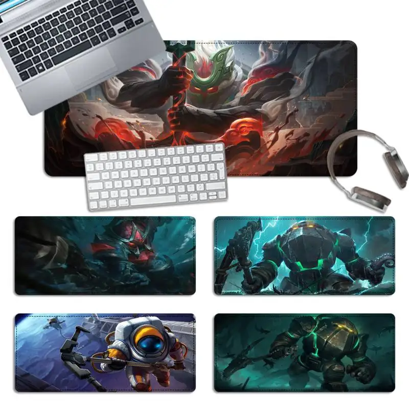 

Pattern League of Legends Nautilus Mouse Pad PC Laptop Gamer Mousepad Anime Antislip Mat Keyboard Desk Mat For Overwatch/CS GO