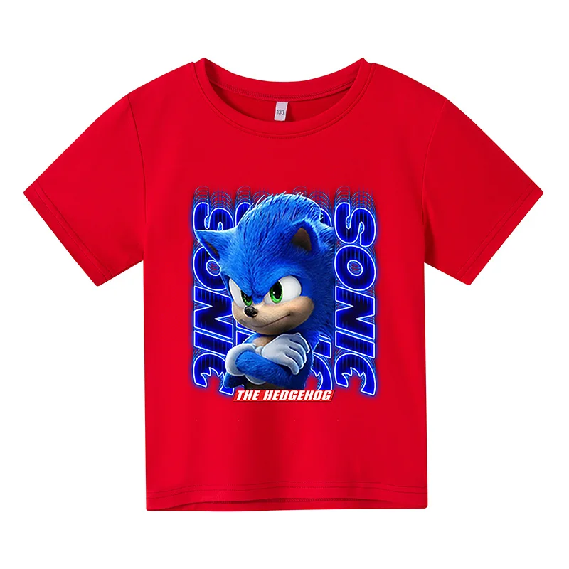 

Children's Short-sleeved Cotton T-shirt Boys and Girls Print T-shirt 2-14 Years Old Baby Clothing Casual Summer T-shirt