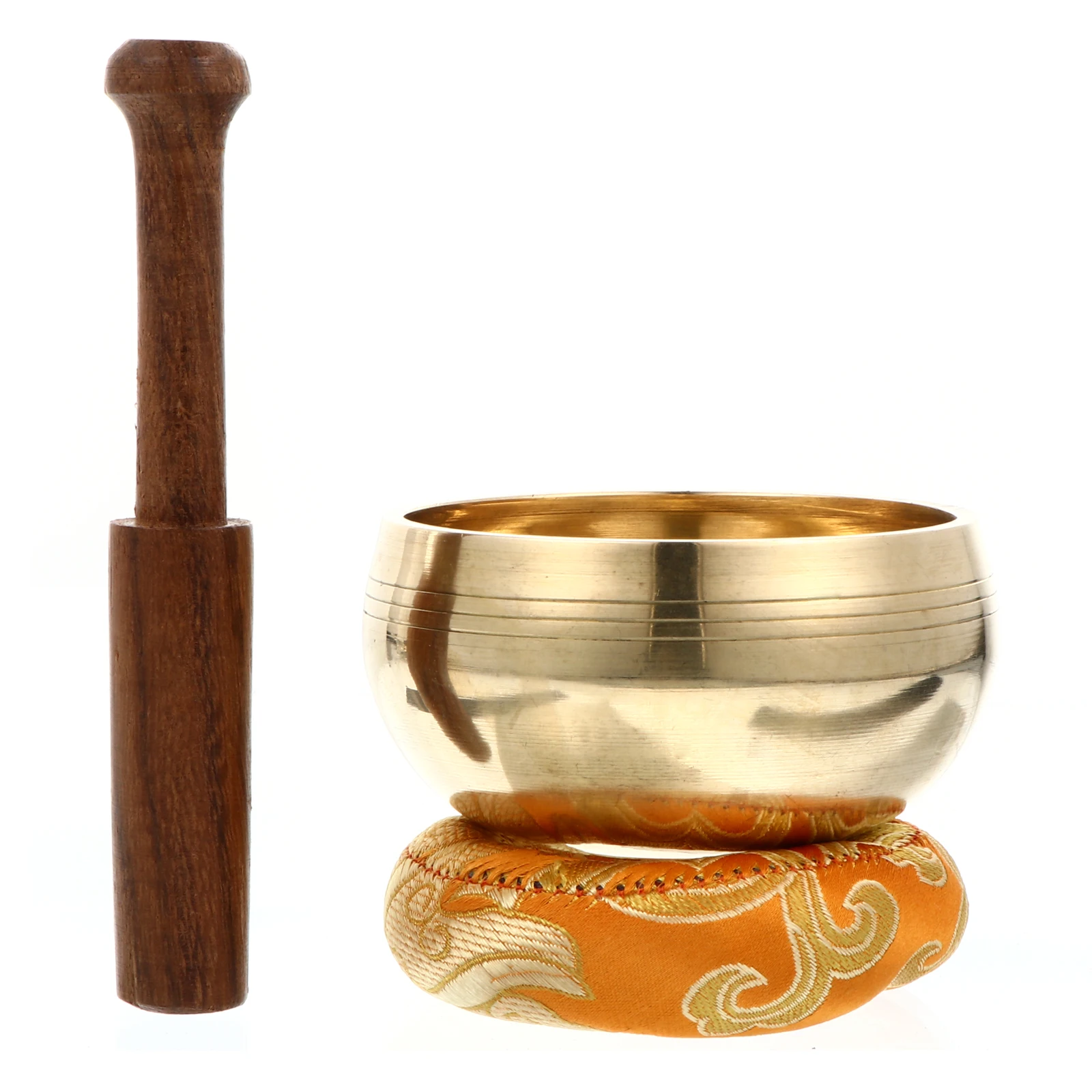 

New Arrival Tibetan Buddhism Bowl Meditation Hammered Alms Yoga Copper Sound Therapy Chakra Singing Bowl Religious Supplies 2021