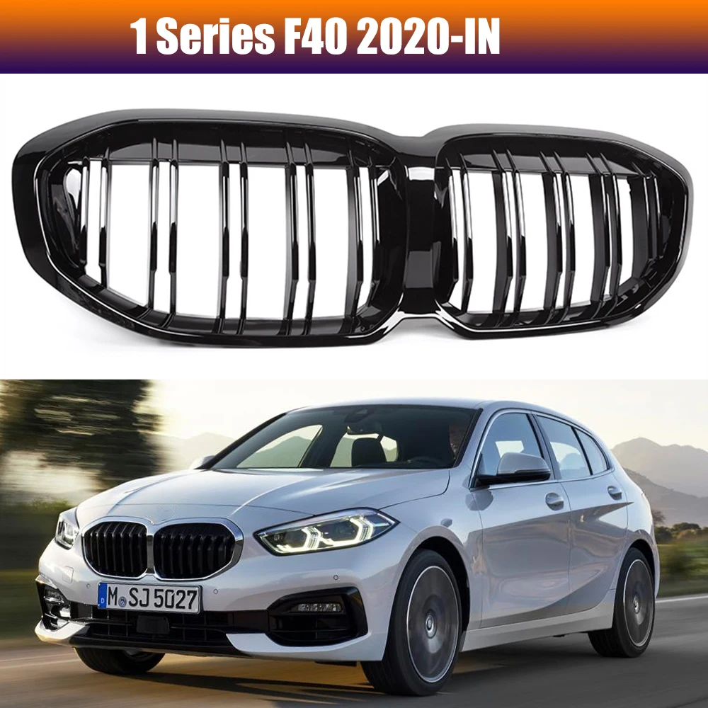 

Глянцевый черный Передний сетчатый гриль Kindey для хэтчбека BMW 1 серии F40 2020
