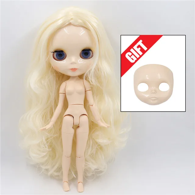 ICY factory шарнирная кукла blyth toy joint body белая кожа блестящее лицо кукла 1/6 30 см подарок для девочки на продажу специальное предложение - Цвет: j