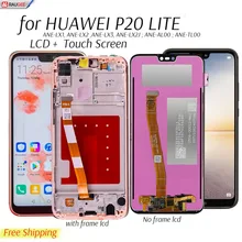 LCD Screen For Huawei P20 Lite ANE-LX3,LX1,LX2 LCD Display Touch Screen Replacement For P 20 Lite/Nova 3e Phone Display Screen