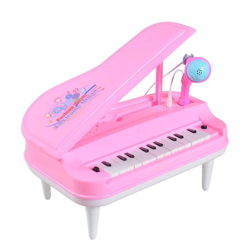 

H55B Boot Music Lighting Design Piano Keyboard Toy with Microphone for Toddlers