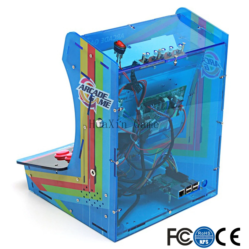 Ретро мини аркадная машина с 4000 классическими видеоиграми 1 плеер Raspberry Pi Plug And Play