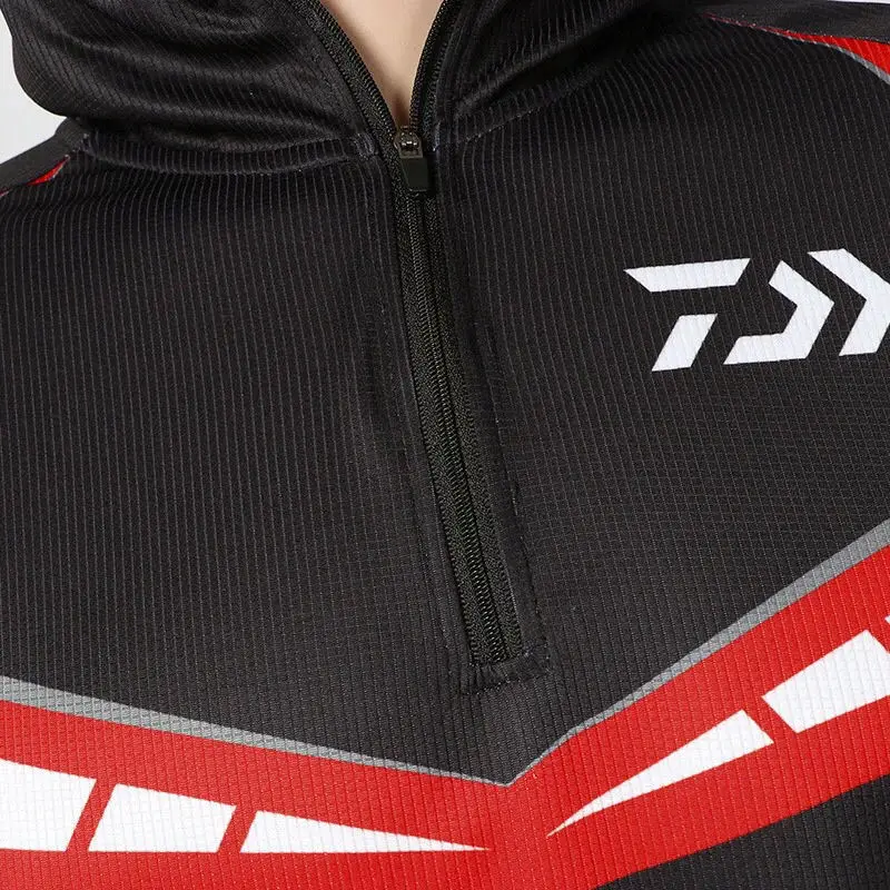 Summer Hoodie Sunscreen Fishing Clothing Thin Outdoor Breathable Anti-UV Anti-mosquito Long Sleeves Sun-protective Clothes | Спорт и