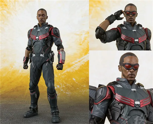 SHF 15 см Marvel Falcon Super Hero шарнирная подвижная фигурка модель игрушки - купить по