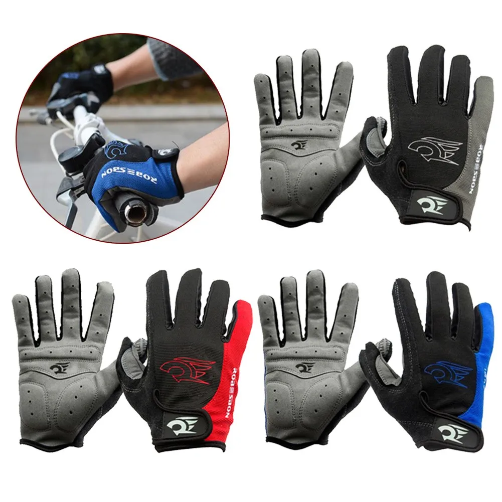 

Bicycle Gloves Long Full Fingers Gel Sports Bike Cycling Gloves MTB Road Bike Riding Racing Glove Women Men Bicycle Glove