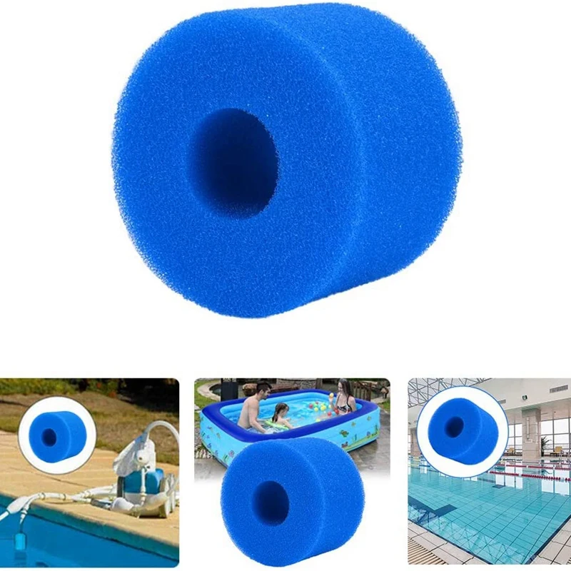 

4Pack Foam Filter for Intex S1 Reusable Washable Foam Filter Swimming Accessories CNIM Hot
