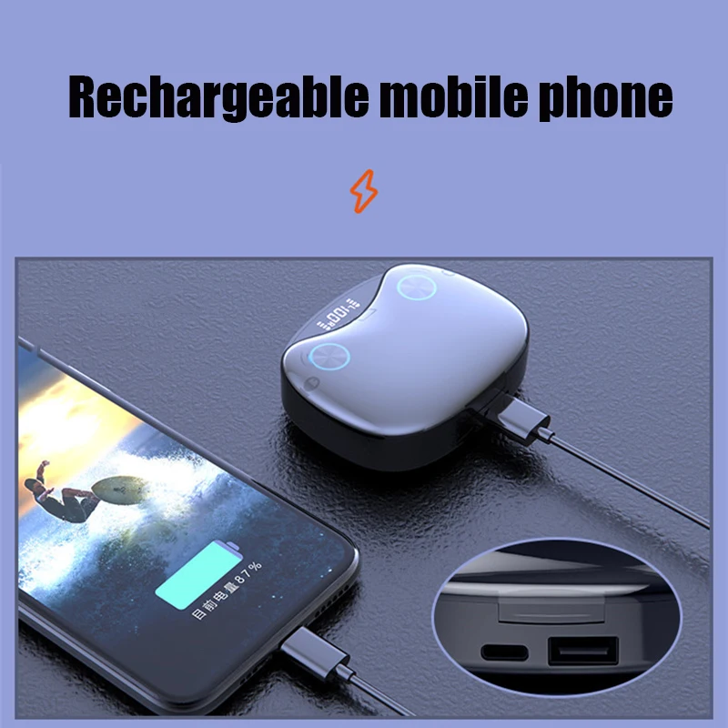 

Bluetooth Earbuds Wireless Headphone Stereo Sports Waterproof Earphones Headsets Microphone 2200mAh Charging Box Type-C Cable