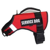 personalized dog harness reflective adjustable breathable no pull pet harness outdoor adventure pet vest with handle xs xl