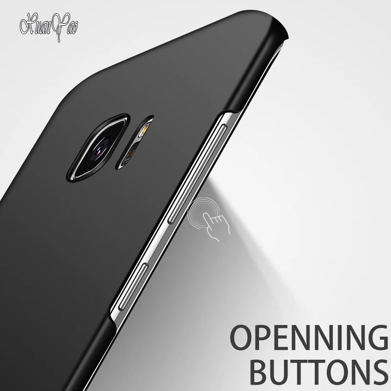 XUANYAO чехлы для телефонов Samsung Galaxy S6 Edge Plus тонкий матовый чехол Матовый Жесткий
