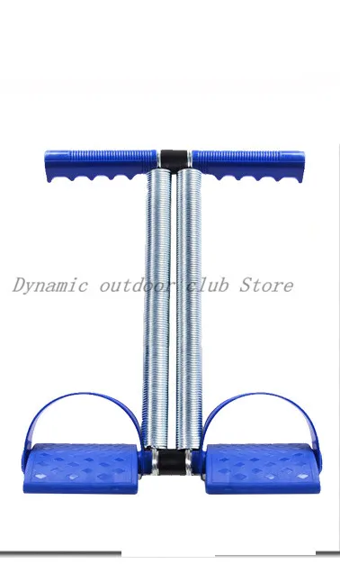 New single and double tube strong resistance with pedals for sports fitness women men sit up pull the rope yoga equi | Спорт и