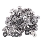 Прочные Вощеные свечи 100 шт.лот, изготовление металлического фитиля, экологически чистые держатели для переноски, язычки, инструмент для рукоделия, изготовления свечей своими руками