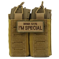 tactical molle double triple magazine pouch for m4 m14 m16 ak ar 15 rifle airsoft mag bag holder holster hunting accessories
