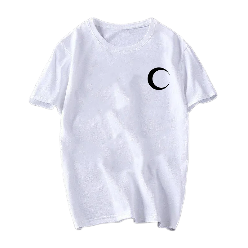 

Simple black and white men's and women's fashion t-shirt men's 2021 fashion sweatshirt oversized t-shirt Japanese cartoon